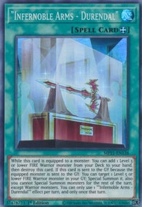 YGO - 2021 Tin of Ancient Battles - MP21-EN136 : "Infernoble Arms - Durendal" (Ultra Rare) - 1st Edition (8079668707575)