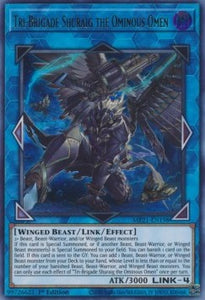 YGO - 2021 Tin of Ancient Battles - MP21-EN198 : Tri-Brigade Shuraig the Ominous Omen (Ultra Rare) - 1st Edition (8079567749367)