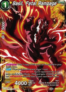 Dragon Ball Super - Reprints - DB2-111 : Basil, Fatal Rampage (Foil) (8112460497143)