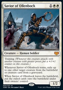 MTG - Innistrad: Crimson Vow - 034/277 : Savior of Ollenbock (Non Foil) (9499219919095)