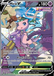 SWORD AND SHIELD, Fusion Strike - 251/264 : Mew V (Full Art) (9527649239287)