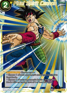 Dragon Ball Super - Mythic Booster - DB1-079 : Final Spirit Cannon (Foil) (8112460234999)