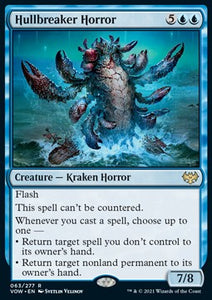 MTG - Innistrad: Crimson Vow - 063/277 : Hullbreaker Horror (Non Foil) (9521049567479)