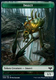 MTG - Innistrad: Crimson Vow -T 6/13 : Slug Token (B 1/1) // Insect Token (G 1/1) (Foil)