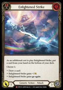 Welcome to Rathe (UNL) - WTR159 : Enlightened Strike (Red) (Non Foil) (8036084285687)