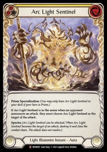 Flesh & Blood - Monarch (UNL) - MON005 : Arc Light Sentinel (Yellow) (Non Foil) (8057069306103)