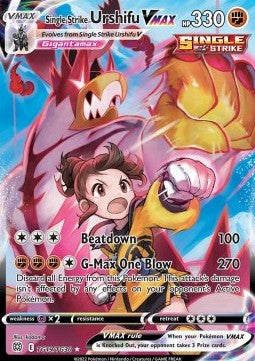 SWORD AND SHIELD, Brilliant Stars - TG19/TG30 : Single Strike Urshifu VMAX (Full Art)