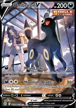 SWORD AND SHIELD, Brilliant Stars - TG22/TG30 : Umbreon V (Full Art)