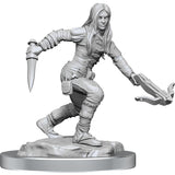 Dungeons & Dragons - WizKids - Half-Elf Rogue Female (Unpainted) - Nolzur's Marvelous Minitaures