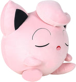 Pokemon - Plushie - Sleeping Jigglypuff - 18" (8385338310903)