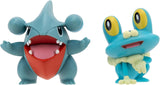 Pokemon - Battle Figure Pack - Gible & Froakie (9511344636151) (9511345848567)