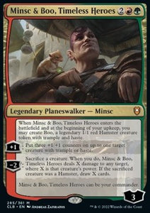 MTG - Commander Legends: Battle for Baldur's Gate - 285 : Minsc & Boo, Timeless Heroes (Foil) (8071604895991)