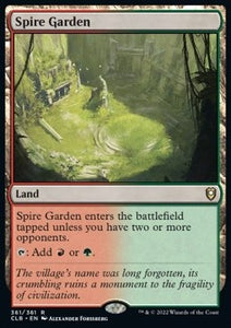 MTG - Commander Legends: Battle for Baldur's Gate - 361/361 : Spire Garden (Non Foil) (8071607976183)