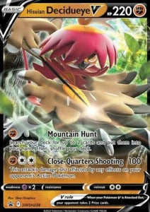 SWORD AND SHIELD, Black Star Promo - SWSH238 : Hisuian Decidueye V (Half Art) (9534293901559)