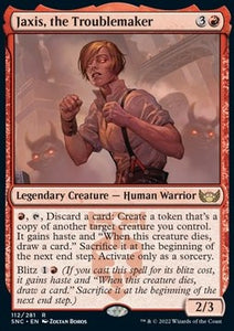 MTG - Streets of New Capenna - 112/281 : Jaxis, the Troublemaker (Non Foil) (8376807719159)