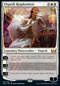 MTG - Streets of New Capenna - 011/281 : Elspeth Resplendent (Non Foil) (9504995836151)