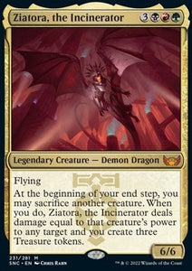 MTG - Streets of New Capenna - 231/281 : Ziatora, the Incinerator (Non Foil) (9504995508471)