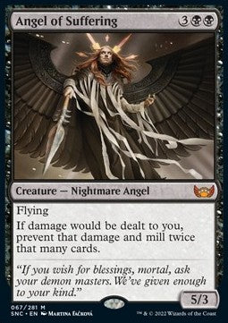 MTG - Streets of New Capenna - 067/281 : Angel of Suffering (Non Foil) (9521050714359)