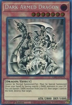 Ghosts From The Past: The Second Haunting - GFP2-EN179 : Dark Armed Dragon (Ghost Rare) - 1st Edition (8063598264567)