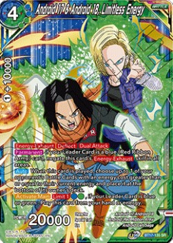 Dragon Ball Super - Ultimate Squad - BT17-135 : Android 17 & Android 18, Limitless Energy (Super Rare) (8114616828151)