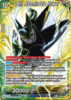 Dragon Ball Super - Ultimate Squad - BT17-145 : Cell, Abominable Power (Super Rare) (8114619285751)