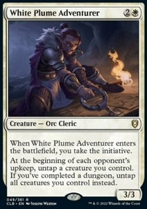 MTG - Commander Legends: Battle for Baldur's Gate - 049/361 : White Plume Adventurer (Non Foil) (8002270757111)