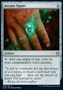 MTG - Commander Legends: Battle for Baldur's Gate - 298/361 : Arcane Signet (Foil) (8002273411319)