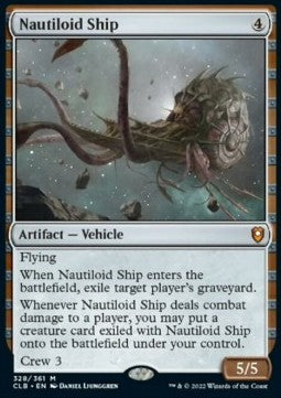 MTG - Commander Legends: Battle for Baldur's Gate - 328/361 : Nautiloid Ship (Foil) (8001912471799)