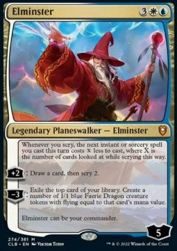 MTG - Commander Masters - 274/361 : Elminster (Foil) (8002277048567)