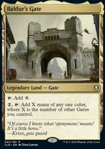 MTG - Commander Legends: Battle for Baldur's Gate - 345/361 : Baldur's Gate (Non Foil) (9519045935351)