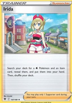 SWORD AND SHIELD, Astral Radiance - 147/189 : Irida (Non Holo)