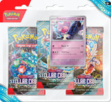 Pokemon - 3 Pack Blister: 2x Bundle - Scarlet & Violet Stellar Crown (8373746368759)