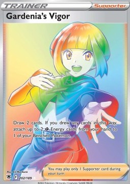 SWORD AND SHIELD, Astral Radiance - 202/189 : Gardenia's Vigor (Secret Rare)