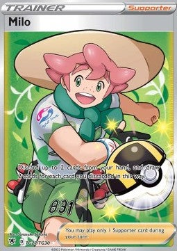 SWORD AND SHIELD, Astral Radiance - TG27/TG30 : Milo (Full Art)