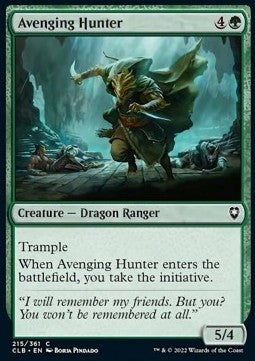 MTG - Commander Legends: Battle for Baldur's Gate - 215/361 : Avenging Hunter (Non Foil) (8289285112055)