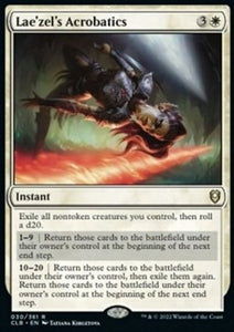 MTG - Commander Legends: Battle for Baldur's Gate - 030/361 : Lae'zel's Acrobatics (Non Foil) (9519042887927)