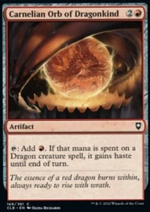 MTG - Commander Legends: Battle for Baldur's Gate - 166/361 : Carnelian Orb of Dragonkind (Non Foil) (9506179973367)