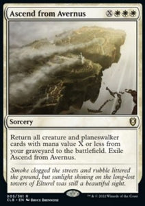 MTG - Commander Legends: Battle for Baldur's Gate - 005/361 : Ascend from Avernus (Non Foil) (8107585011959)