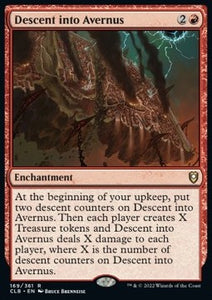 MTG - Commander Legends: Battle for Baldur's Gate - 169/361 : Descent into Avernus (Non Foil) (8002270560503)