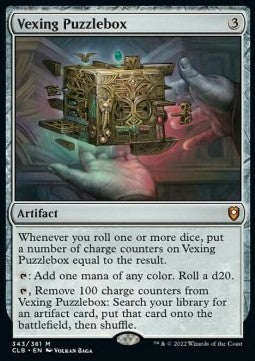 MTG - Commander Legends: Battle for Baldur's Gate - 343/361 : Vexing Puzzlebox (Non Foil) (9506191999223)