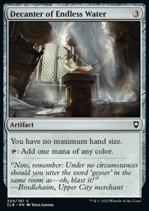 MTG - Commander Legends: Battle for Baldur's Gate - 309/361 : Decanter of Endless Water (Foil) (8289287733495)