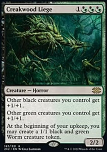 MTG - Dominaria Remastered - 197 : Creakwood Liege (Foil) (8055511613687)