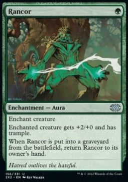 Double Masters 2022 - 156/331 : Rancor (Non Foil) (9506555855095)