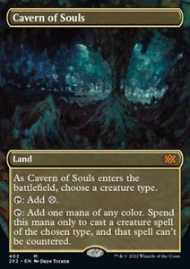 Double Masters 2022 - 402 : Cavern of Souls (Borderless) (Foil) (14894539145597)