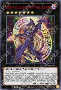 YGO - Legendary Duelist, Season 3 - LDS3-EN091 : Ebon Illusion Magician (Secret Rare) (Red) - 1st Edition (8064428081399)