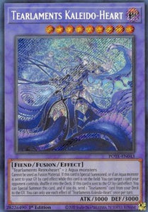 YGO - Power of the Elements - POTE-EN043 : Tearlaments Kaleido-Heart (Secret Rare) - 1st Edition (8063606292727)