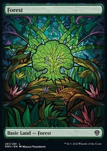 MTG - Dominaria United - 281 : Forest (Foil) (Full Art) (8102846824695)