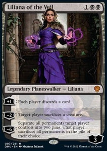 MTG - Dominaria United - 097/281 : Liliana of the Veil (Non Foil) (8052585431287)