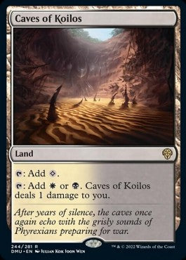 MTG - Dominaria United - 244/281 : Caves of Koilos (Foil) (Borderless) (8107132256503)