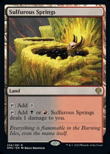 MTG - Dominaria United - 256/281 : Sulfurous Springs (Foil) (8052208730359)